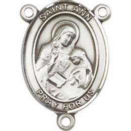 Saint Ann<br>8002CTR - 3/4 x 1/2<br>Rosary Center