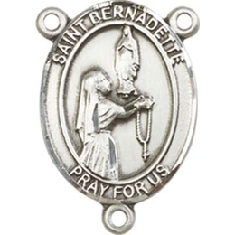 Saint Bernadette<br>8017CTR - 3/4 x 1/2<br>Rosary Center