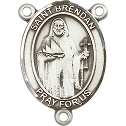 Saint Brendan the Navigator<br>8018CTR - 3/4 x 1/2<br>Rosary Center