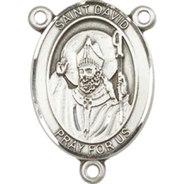 Saint David of Wales<br>8027CTR - 3/4 x 1/2<br>Rosary Center
