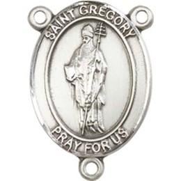 Saint Gregory the Great<br>8048CTR - 3/4 x 1/2<br>Rosary Center