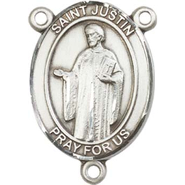 Saint Justin<br>8052CTR - 3/4 x 1/2<br>Rosary Center