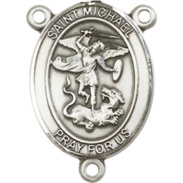 Saint Michael the Archangel<br>8076CTR - 3/4 x 1/2<br>Rosary Center