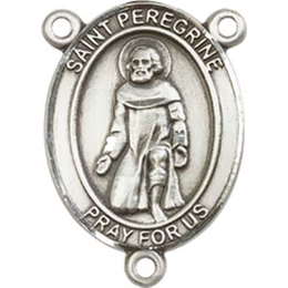 Saint Peregrine Laziosi<br>8088CTR - 3/4 x 1/2<br>Rosary Center