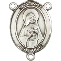 Saint Rita of Cascia<br>8094CTR - 3/4 x 1/2<br>Rosary Center