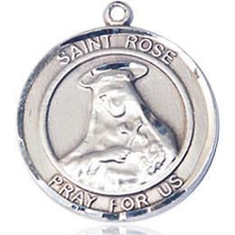 St Rose of Lima<br>Round Patron Saint Series<br>Available in 2 Sizes