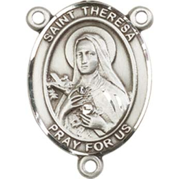 Saint Theresa<br>8106CTR - 3/4 x 1/2<br>Rosary Center