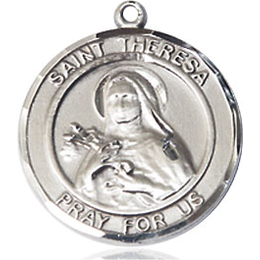 St Theresa<br>Round Patron Saint Series<br>Available in 2 Sizes