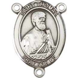 Saint Thomas the Apostle<br>8107CTR - 3/4 x 1/2<br>Rosary Center