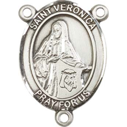 Saint Veronica<br>8110CTR - 3/4 x 1/2<br>Rosary Center