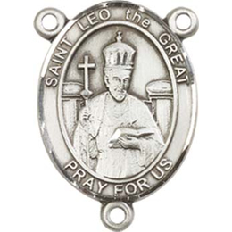 Saint Leo the Great<br>8120CTR - 3/4 x 1/2<br>Rosary Center