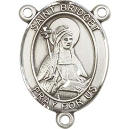 Saint Bridget of Sweden<br>8122CTR - 3/4 x 1/2<br>Rosary Center