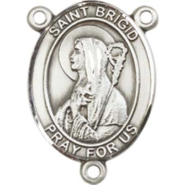 Saint Brigid of Ireland<br>8123CTR - 3/4 x 1/2<br>Rosary Center