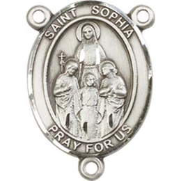 Saint Sophia<br>8136CTR - 3/4 x 1/2<br>Rosary Center