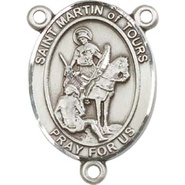 Saint Martin of Tours<br>8200CTR - 3/4 x 1/2<br>Rosary Center