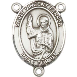 Saint Vincent Ferrer<br>8201CTR - 3/4 x 1/2<br>Rosary Center