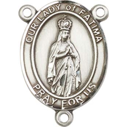 Our Lady of Fatima<br>8205CTR - 3/4 x 1/2<br>Rosary Center