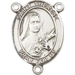 Saint Therese of Lisieux<br>8210CTR - 3/4 x 1/2<br>Rosary Center