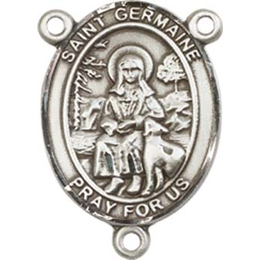 Saint Germaine Cousin<br>8211CTR - 3/4 x 1/2<br>Rosary Center