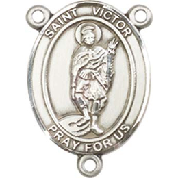 Saint Victor of Marseilles<br>8223CTR - 3/4 x 1/2<br>Rosary Center