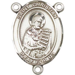 Saint Christian Demosthenes<br>8257CTR - 3/4 x 1/2<br>Rosary Center