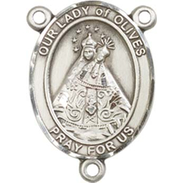 Our Lady of Olives<br>8303CTR - 3/4 x 1/2<br>Rosary Center