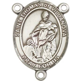 Saint Thomas of Villanova<br>8304CTR - 3/4 x 1/2<br>Rosary Center
