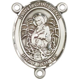Saint Christina the Astonishing<br>8320CTR - 3/4 x 1/2<br>Rosary Center