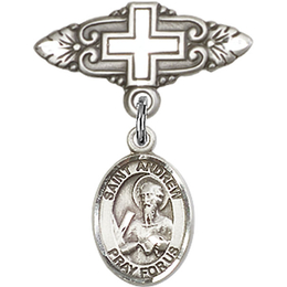 Saint Andrew the Apostle<br>9000/0731 - 1/2 x 1/4<br>Baby Badge