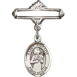 St Agatha<br>Baby Badge - 9003/0730