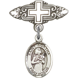 St Agatha<br>Baby Badge - 9003/0731