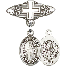 St Benedict<br>Baby Badge - 9008/0731