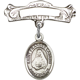 St Frances Cabrini<br>Baby Badge - 9011/0732