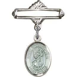 St Christopher<br>Baby Badge - 9022E/0730
