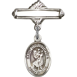 St Christopher<br>Baby Badge - 9022/0730