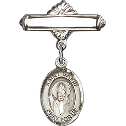St David of Wales<br>Baby Badge - 9027/0730