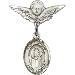St David of Wales<br>Baby Badge - 9027/0735