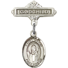 St David of Wales<br>Baby Badge - 9027/0736