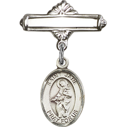 St Jane of Valois<br>Baby Badge - 9029/0730
