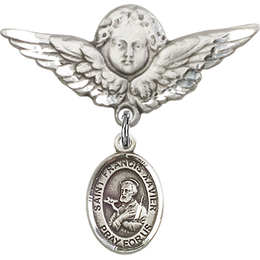 St Francis Xavier<br>Baby Badge - 9037/0733