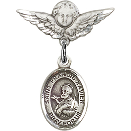 St Francis Xavier<br>Baby Badge - 9037/0735