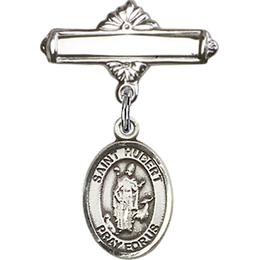 St Hubert of Liege<br>Baby Badge - 9045/0730