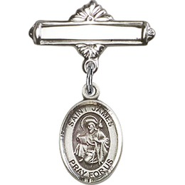 St James the Greater<br>Baby Badge - 9050/0730