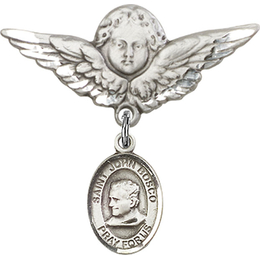 St John Bosco<br>Baby Badge - 9055/0733