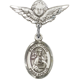 St John the Apostle<br>Baby Badge - 9056/0735