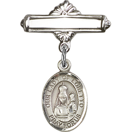 Our Lady of Loretto<br>Baby Badge - 9082/0730