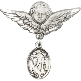 Our Lady Star of the Sea<br>Baby Badge - 9101/0733