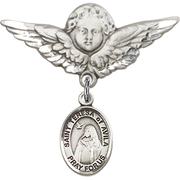 St Teresa of Avila<br>Baby Badge - 9102/0733