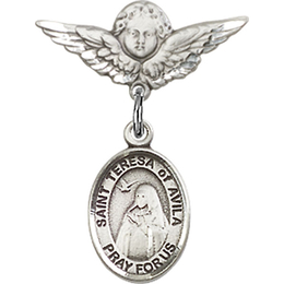 St Teresa of Avila<br>Baby Badge - 9102/0735