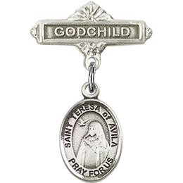 St Teresa of Avila<br>Baby Badge - 9102/0736